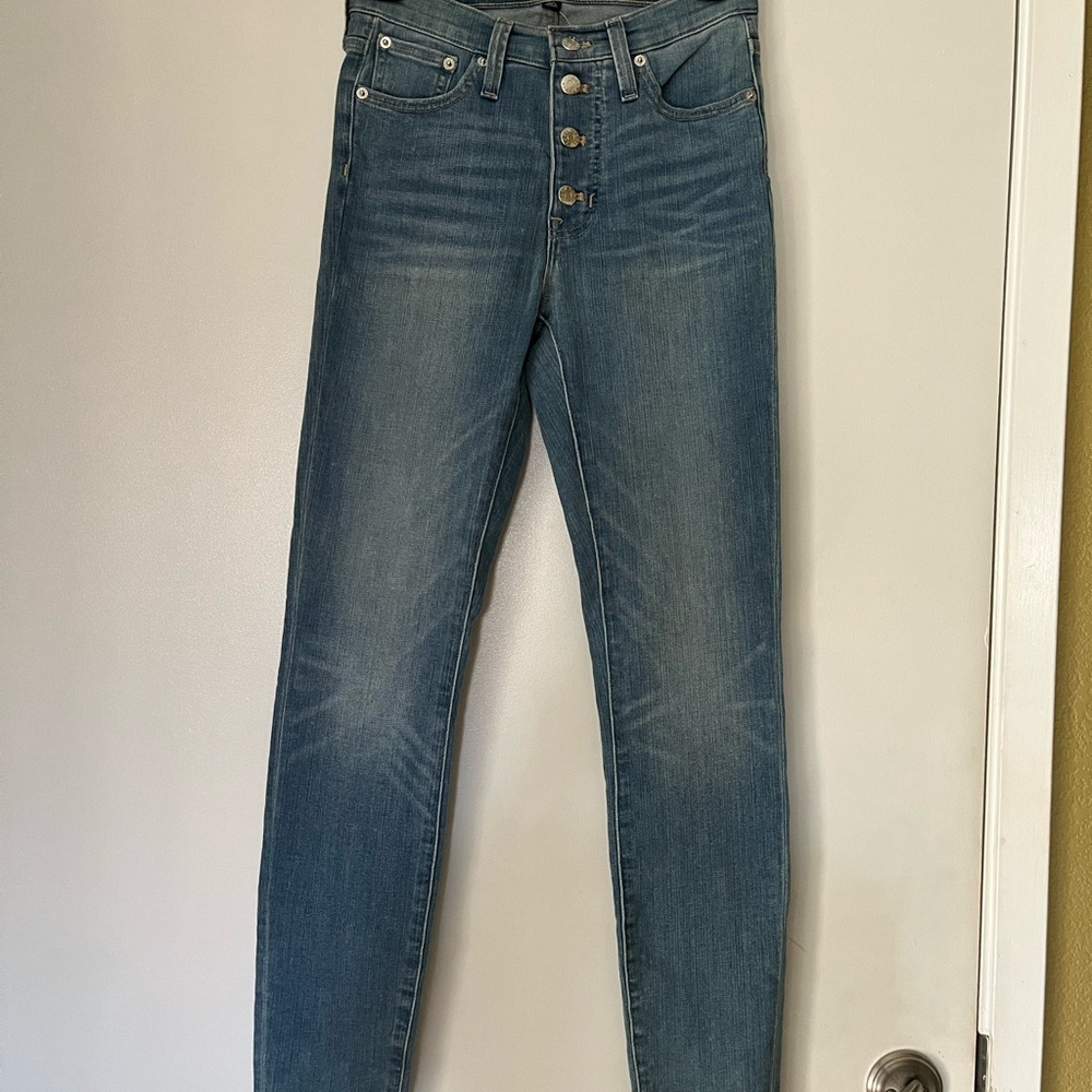 J. Crew High Rise Skinny Jeans